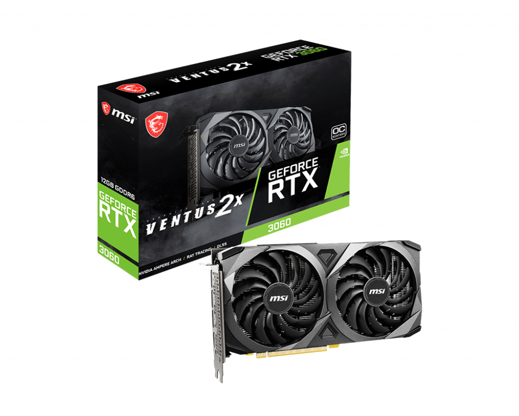 MSI　GeForce RTX 3060 VENTUS 2X 12G OC